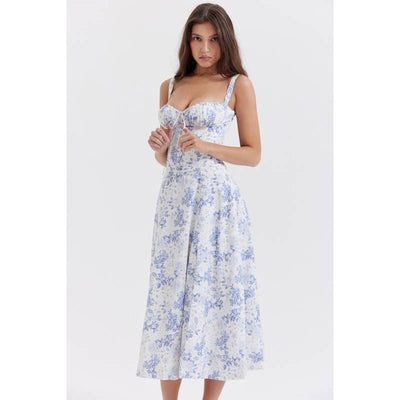 Kiana - Corset Midi Dress