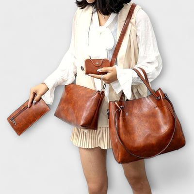 Arabella - 4-piece vintage bag set