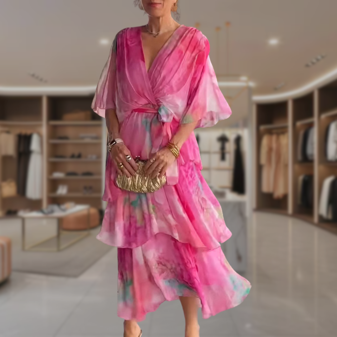 Amira | Elegant Ruffle Dress