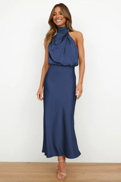 Verona™ | Long Satin Dress