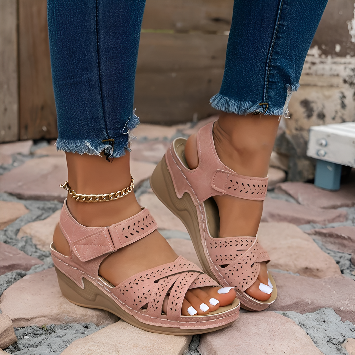 Karina - Comfort Heeled Sandal