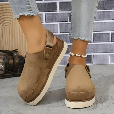 Esther - Orthopedic Closed Toe Mule Shoe