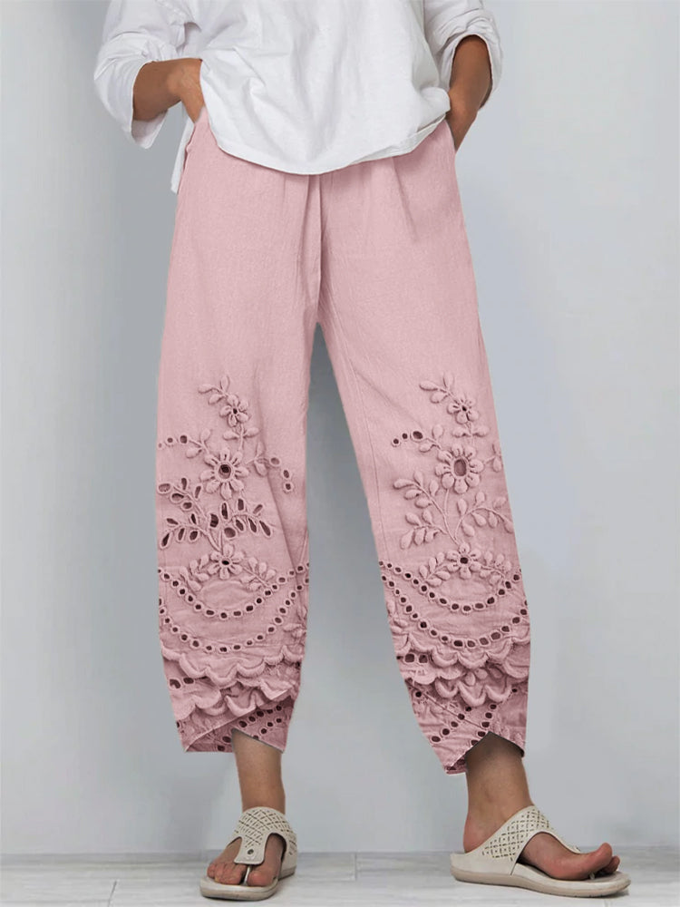 Chloe™ - Printed Lace Pants