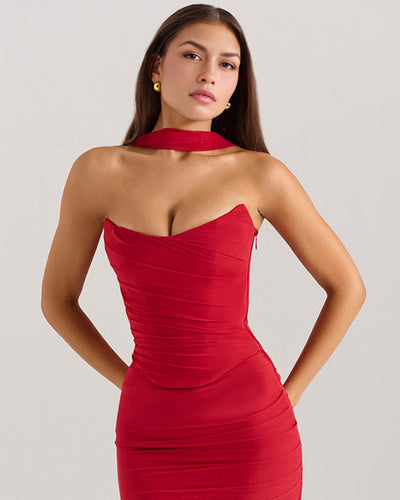 Malu – Pink Dress with Natural Charm