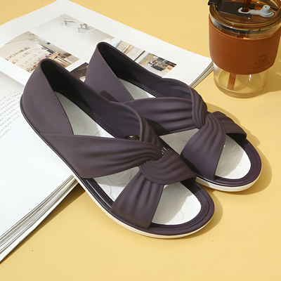 Eleanor - Bow Tie Slip-On Sandal