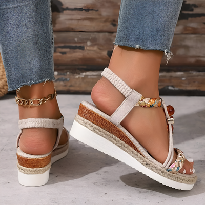 Evy - Elegant Wedge Summer Sandals