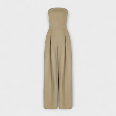 Amélie - Elegant Strapless Jumpsuit