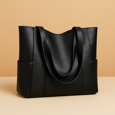 Annabelle - Classic Large Capacity Vegan Tote Bag