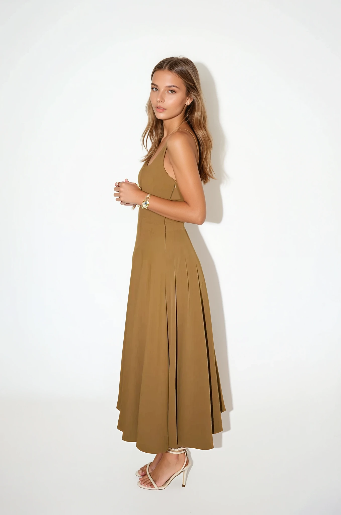 Mina - Long Dress with Adjustable Straps