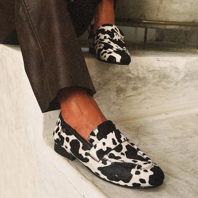 Ella & James | ELEGANT ANIMAL PRINT LOAFERS