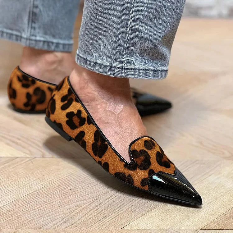 Ella & James | REFINED ANIMAL PRINT BALLET FLATS