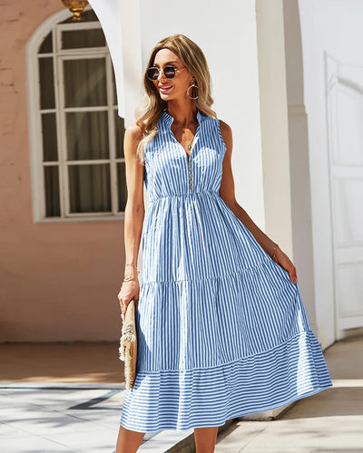 Émilie  | Feminine Flowy Day Dress