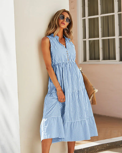 Émilie  | Feminine Flowy Day Dress