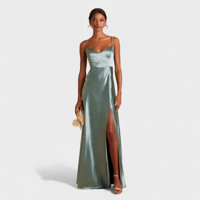 Lucía – Long Dress with Slit