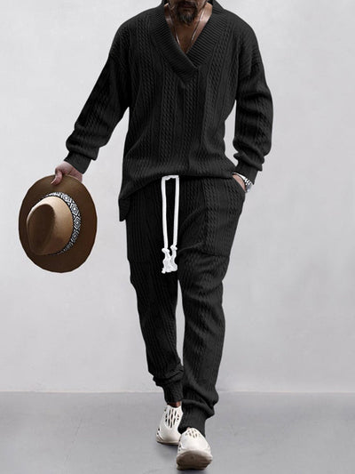 Cameron | Cable Knit Set