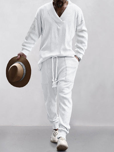 Cameron | Cable Knit Set