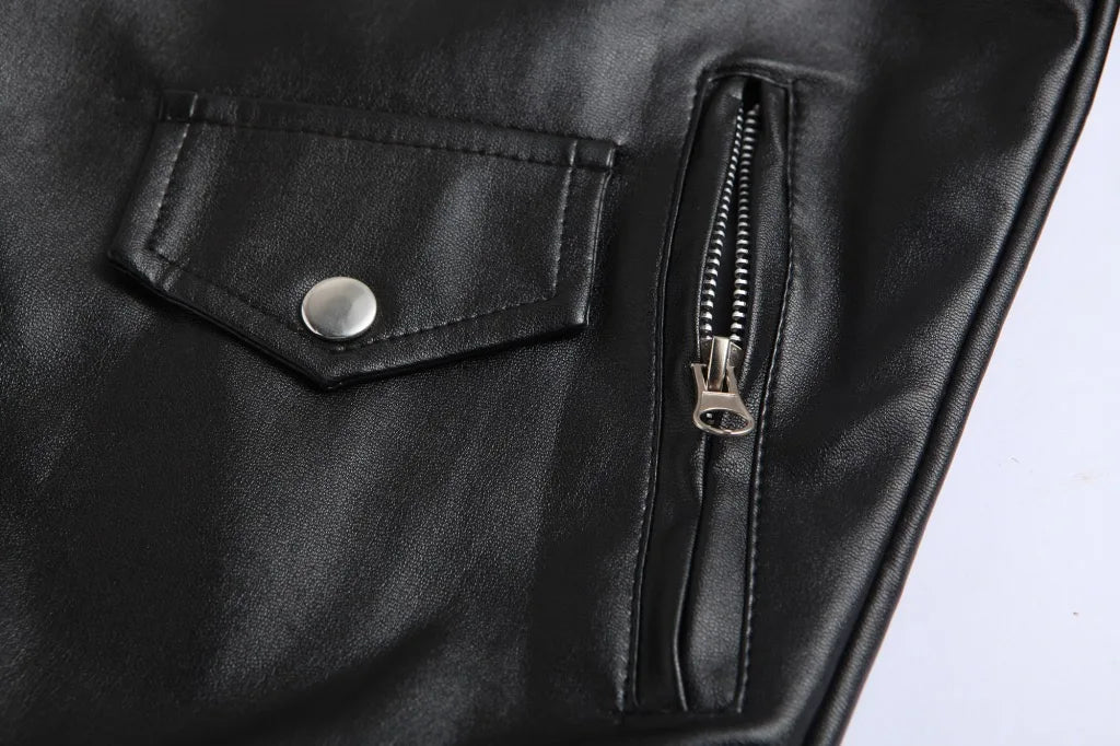 Sam | Classic Leather Jacket