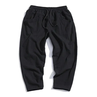 Victor | Cropped Linen Pants
