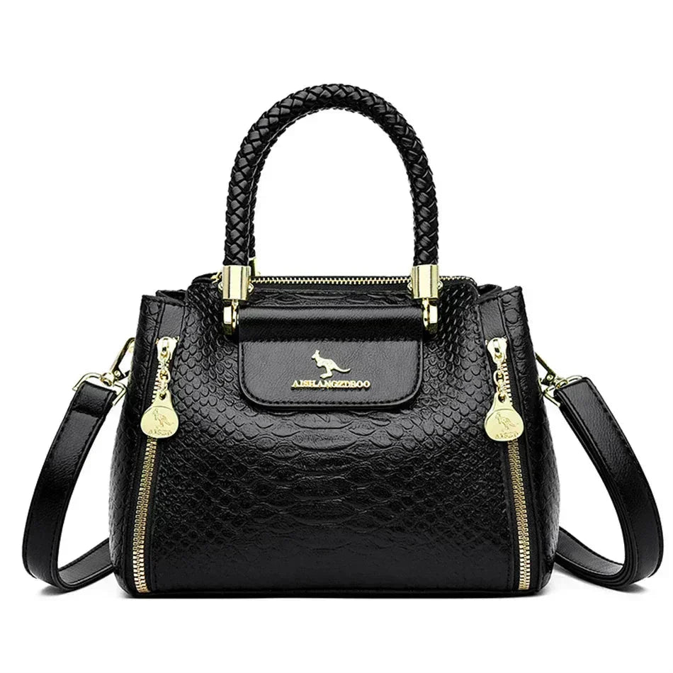 Sophie - Large Capacity Vegan Leather Bag