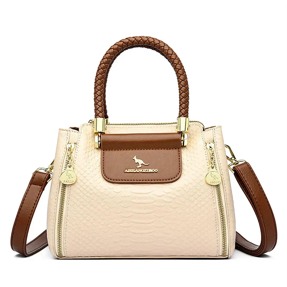 Sophie - Large Capacity Vegan Leather Bag