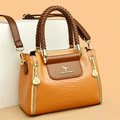 Sophie - Large Capacity Vegan Leather Bag