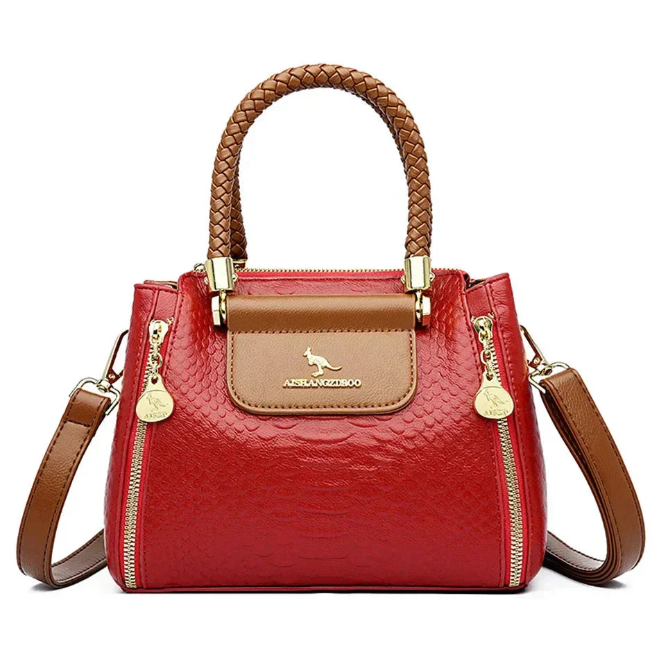 Sophie - Large Capacity Vegan Leather Bag