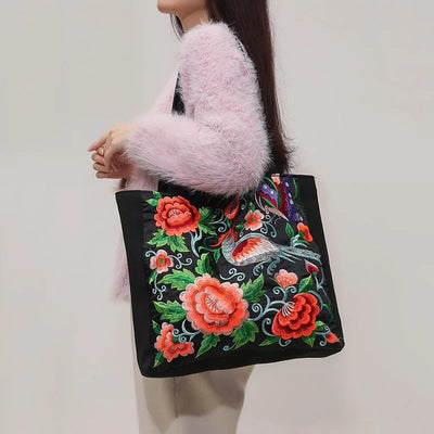 Frankie - Embroidered tote bag