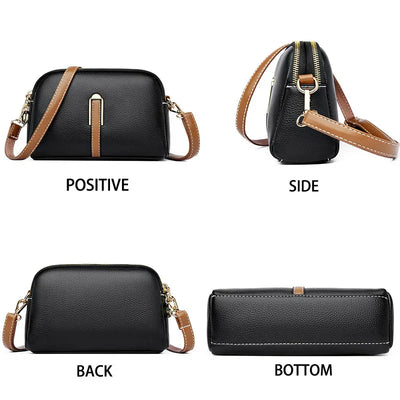 Charlotte - Compact Soft Leather Shoulder Bag