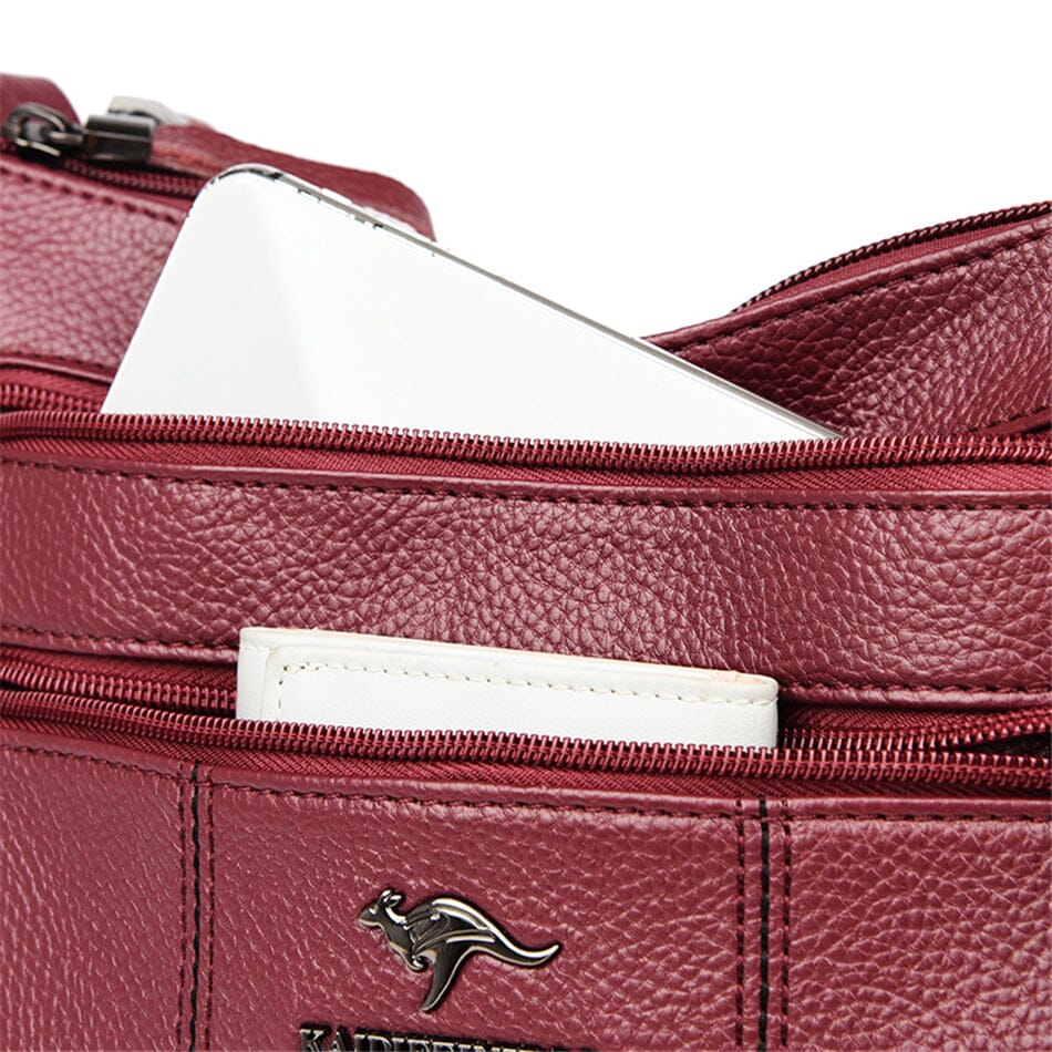 Ella - Designer Multi-Layer Crossbody Bag