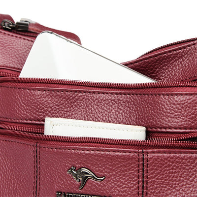Ella - Designer Multi-Layer Crossbody Bag