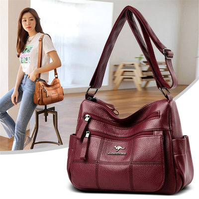 Ella - Designer Multi-Layer Crossbody Bag