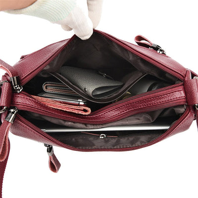 Ella - Designer Multi-Layer Crossbody Bag