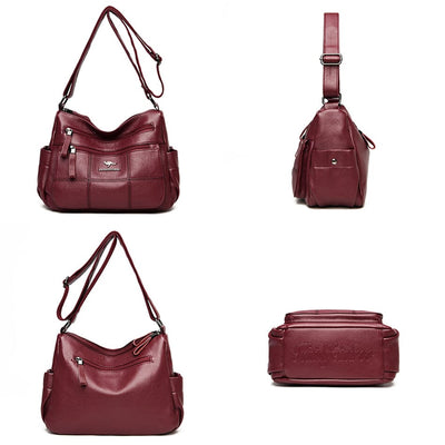 Ella - Designer Multi-Layer Crossbody Bag