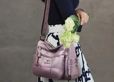 Ella - Designer Multi-Layer Crossbody Bag