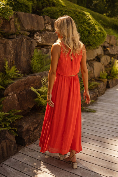LISA™ | The Summer Dress in Vibrant Orange