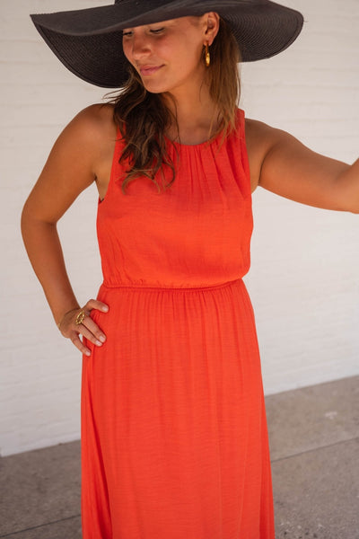 LISA™ | The Summer Dress in Vibrant Orange