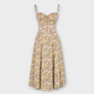 Kiana - Corset Midi Dress