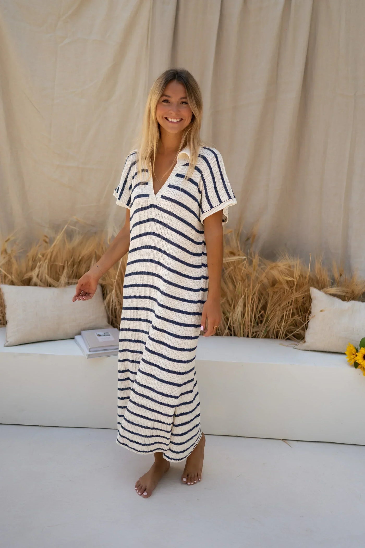 SOPHIA  | The Striped Knit Dress
