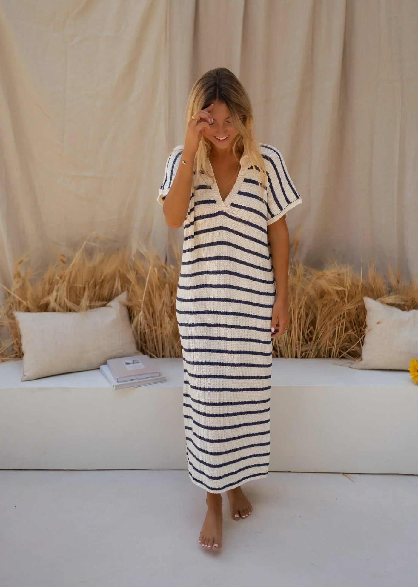 SOPHIA  | The Striped Knit Dress