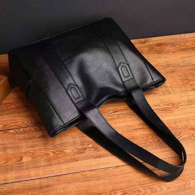 Annabelle - Classic Large Capacity Vegan Tote Bag