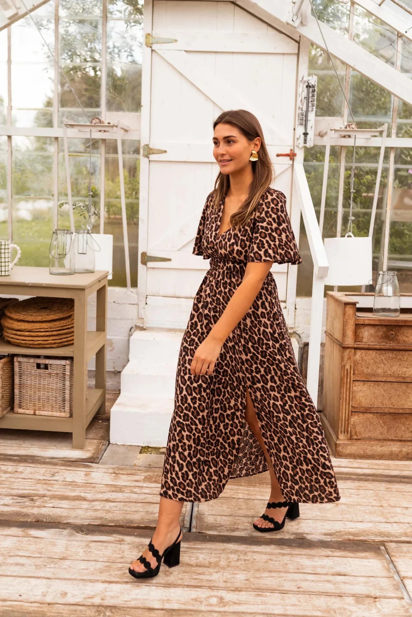STELLA™ | THE LEOPARD MAXI DRESS