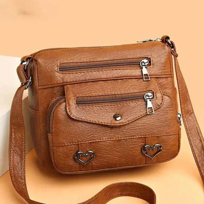 Harper - Trendy Heart Crossbody Bag